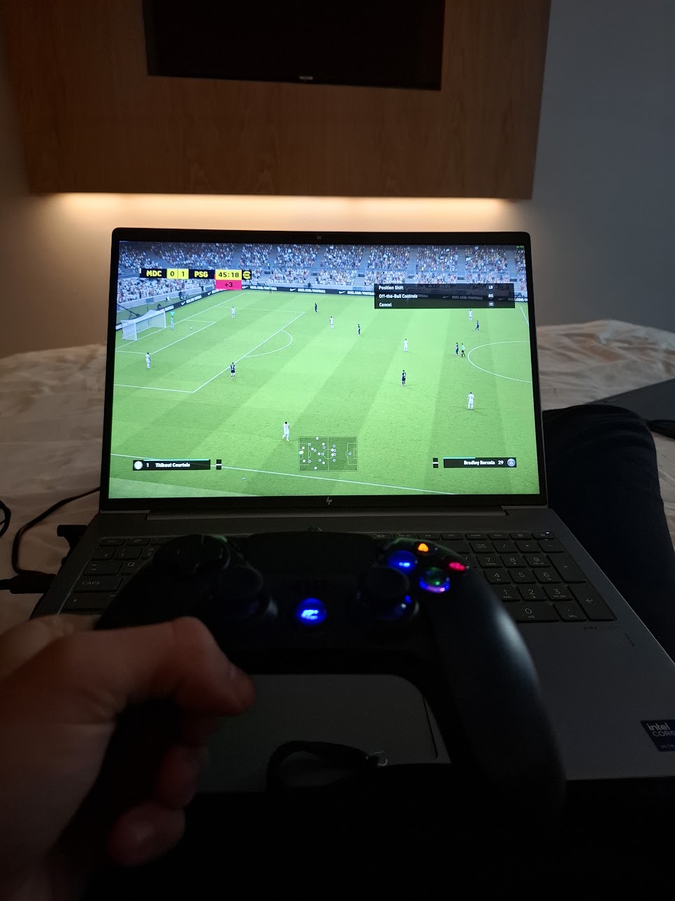 Me playing eFootball