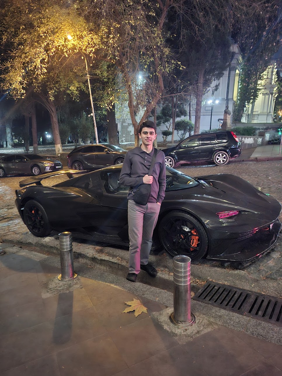 Me with Sport Car